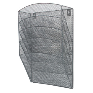 Zestaw 5 półek Q-CONNECT Office Set, metalowy, A4, srebrny