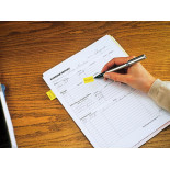 Zakładki indeksujące POST-IT® (680-Y2EU), PP, 25,4x43,2mm, 2x50 kart., żółte