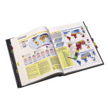 Zakładki indeksujące Q-CONNECT, PP, 25x45mm, 4x40 kart., mix kolorów