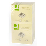 Bloczek samop. Q-CONNECT, typu Z, 76x76mm, 1x100 kart., jasnożółty