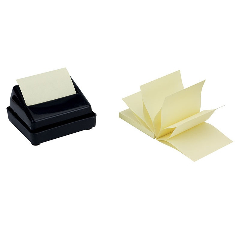 Bloczek samop. Q-CONNECT, typu Z, 76x76mm, 1x100 kart., jasnożółty