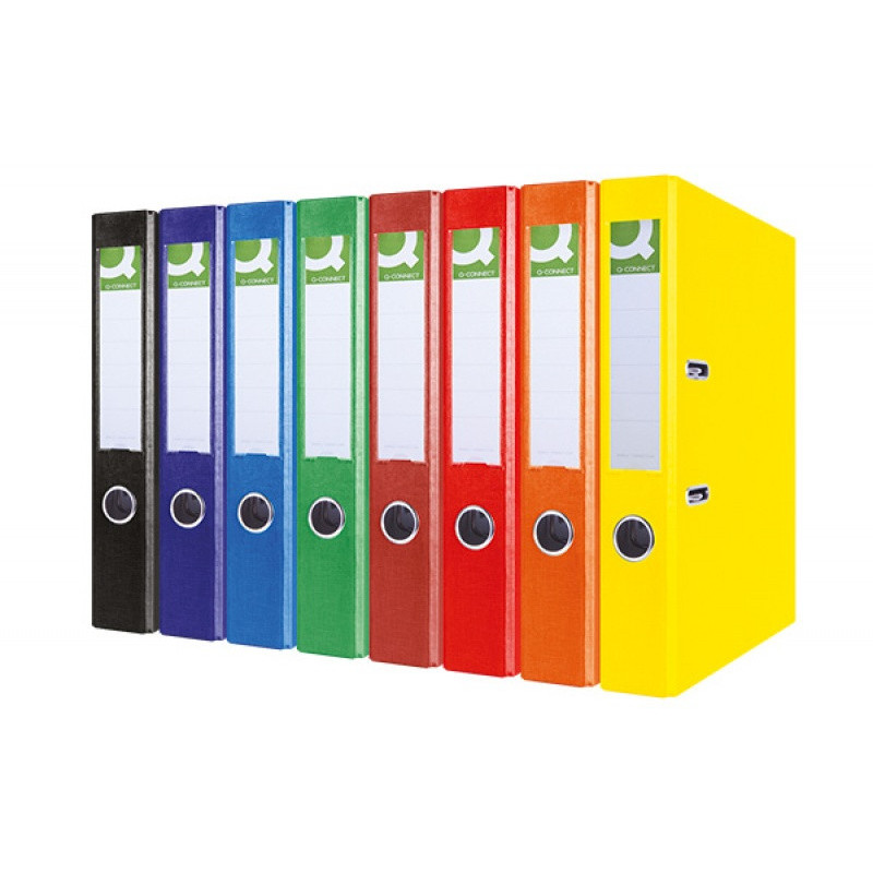 Segregator Q-CONNECT Hero, PP, A4/55mm, żółty