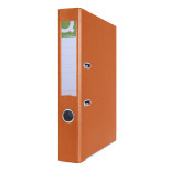 Segregator Q-CONNECT Hero z szyną, PP, A4/55mm, pomarańczowy