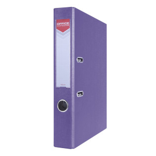 Segregator OFFICE PRODUCTS Officer, PP, A4/55mm, fioletowy