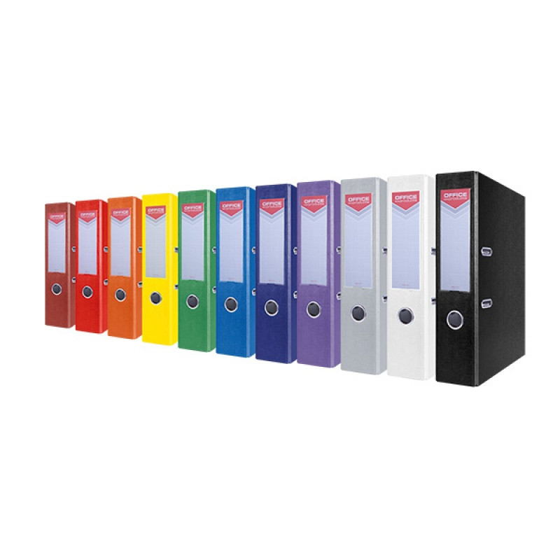 Segregator OFFICE PRODUCTS Officer, PP, A4/75mm, zielony