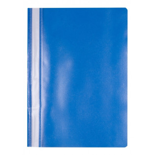 Skoroszyt OFFICE PRODUCTS, PP, A4, miękki, 100/170mikr., niebieski