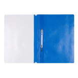Skoroszyt OFFICE PRODUCTS, PP, A4, miękki, 100/170mikr., niebieski