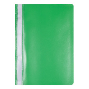 Skoroszyt OFFICE PRODUCTS, PP, A4, miękki, 100/170mikr., zielony