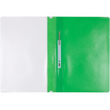 Skoroszyt OFFICE PRODUCTS, PP, A4, miękki, 100/170mikr., zielony