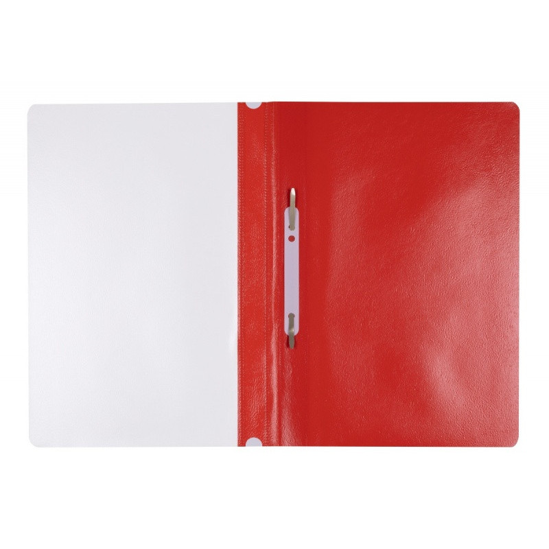 Skoroszyt OFFICE PRODUCTS, PP, A4, miękki, 100/170mikr., czerwony