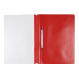 Skoroszyt OFFICE PRODUCTS, PP, A4, miękki, 100/170mikr., czerwony