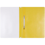 Skoroszyt OFFICE PRODUCTS, PP, A4, miękki, 100/170mikr., żółty
