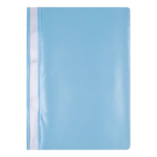 Skoroszyt OFFICE PRODUCTS, PP, A4, miękki, 100/170mikr., jasnoniebieski