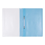 Skoroszyt OFFICE PRODUCTS, PP, A4, miękki, 100/170mikr., jasnoniebieski