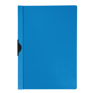 Skoroszyt Q-CONNECT z metalowym klipsem, PP, A4, 200/350mikr., niebieski