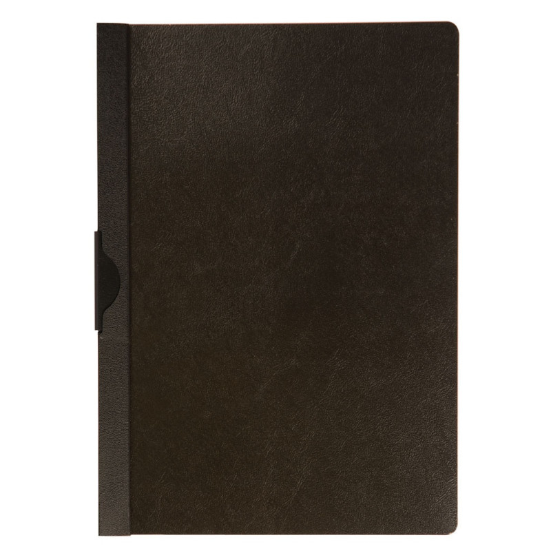 Skoroszyt Q-CONNECT z metalowym klipsem, PP, A4, 200/350mikr., czarny