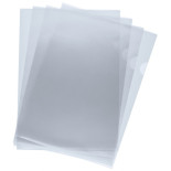 Obwoluta Q-CONNECT typu L, PP, A4, groszkowa, 120mikr., 100szt., transparentna