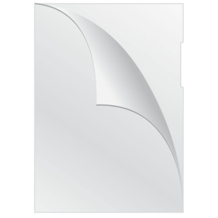 Obwoluta Q-CONNECT typu L, PP, A4, krystal, 160mikr., 100szt., transparentna