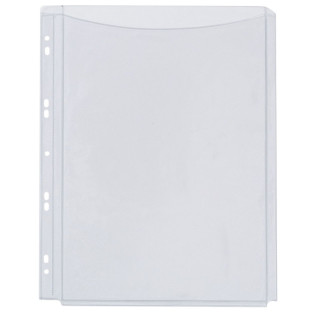 Koszulki na katalogi Q-CONNECT, PVC, A4, krystal, 180mikr., 5szt.