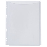 Koszulki na katalogi Q-CONNECT, PVC, A4, krystal, 180mikr., 5szt.