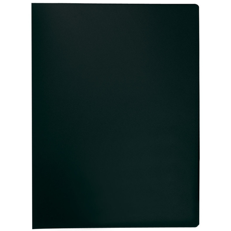 Teczka ofertowa Q-CONNECT, PP, A4, 380mikr., 10 koszulek, czarna