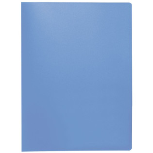 Teczka ofertowa Q-CONNECT, PP, A4, 380mikr., 20 koszulek, transparentna niebieska