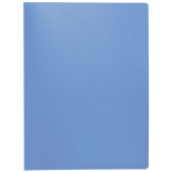 Teczka ofertowa Q-CONNECT, PP, A4, 380mikr., 20 koszulek, transparentna niebieska