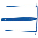 Klipsy archiwizacyjne Q-CONNECT E-Clip, grubość pliku max. 7cm, niebieski