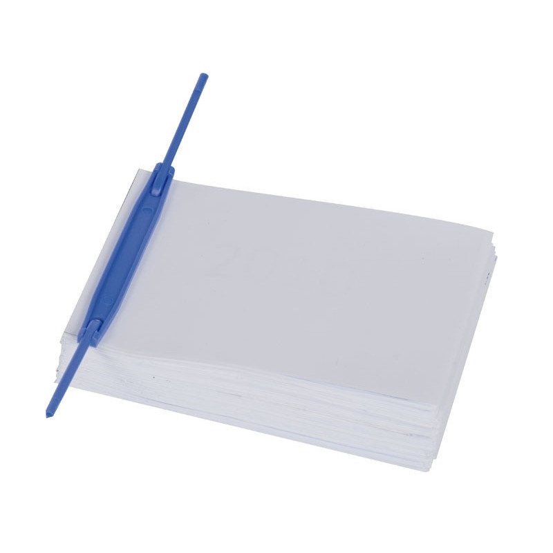 Klipsy archiwizacyjne Q-CONNECT E-Clip, grubość pliku max. 7cm, niebieski