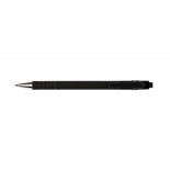 Długopis automatyczny Q-CONNECT LAMBDA, 0,7mm, czarny