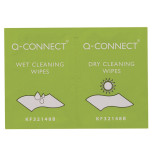 Chusteczki do czyszczenia ekranów TFT/LCD Q-CONNECT, 2x20szt.