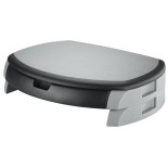 Podstawa pod monitor Q-CONNECT, z szufladą, 450x113x315mm, czarno-szara