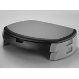 Podstawa pod monitor Q-CONNECT, z szufladą, 450x113x315mm, czarno-szara