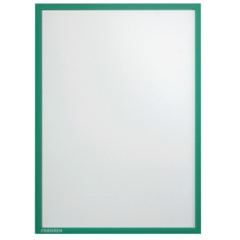 Ramka magnetyczna FRANKEN, A4, zielona