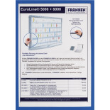 Ramka magnetyczna FRANKEN, A4, niebieska