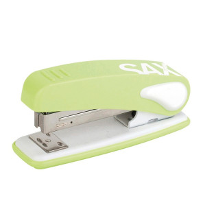 Zszywacz SAX239 Design, zszywa do 25 kartek, display, jasnozielony