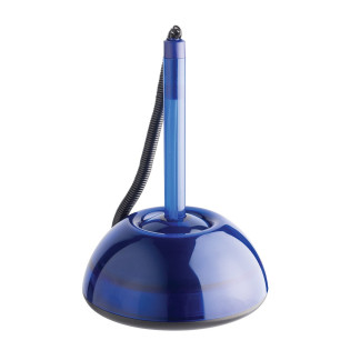 Długopis na sprężynce ICO Lux 1,6mm (linia), transparentny niebieski