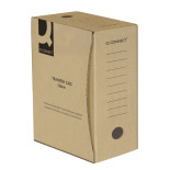 Pudło archiwizacyjne Q-CONNECT, karton, A4/150mm, szare