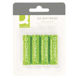 Baterie super-alkaliczne Q-CONNECT AA, LR06, 1,5V, 4szt.