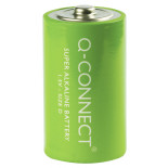 Baterie super-alkaliczne Q-CONNECT D, LR20, 1,5V, 2szt.