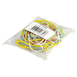 Gumki recepturki Q-CONNECT, 25g, mix kolorów