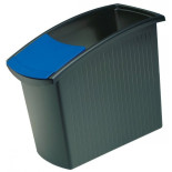 Kosz na śmieci HAN Mondo, PP, 18l, czarny