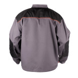 Kurtka ekon. Jack (BE-01-002), bawełna/poliester, rozm. 52, szaro-pomarańczowy