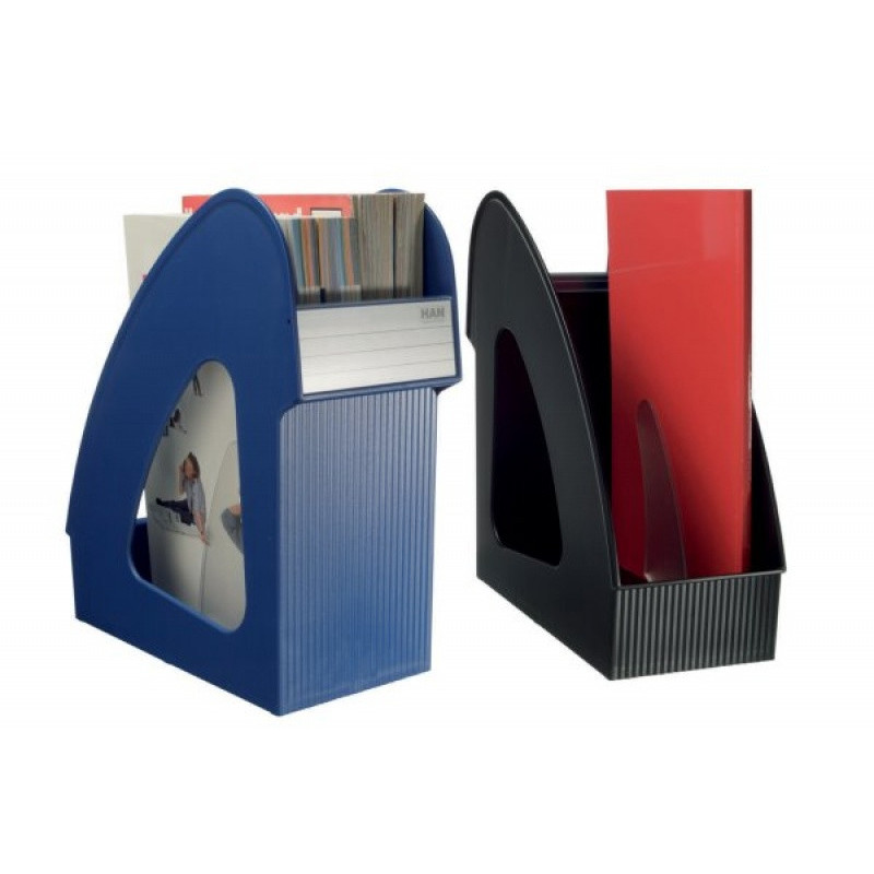 Pojemnik na dokumenty HAN Galaxy, polistyren, A4, niebieski