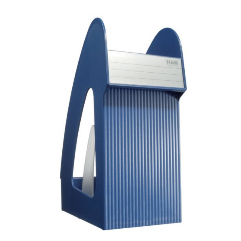 Pojemnik na dokumenty HAN Galaxy, polistyren, A4, niebieski