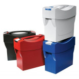 Pojemnik na teczki zawieszkowe HAN Swing Plus, polistyren, A4, z wiekiem, czarny