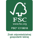 Pudło archiwizacyjne DONAU, karton, A4/120mm, brązowe