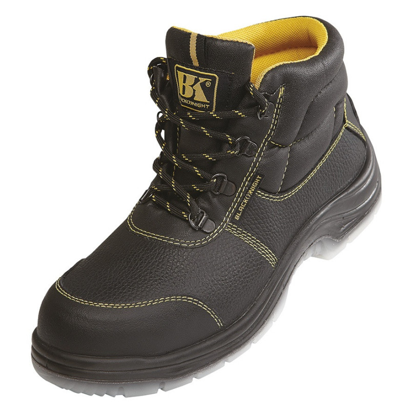 Trzewiki BLACKKNIGHT Ankle S1, cholewka skórzana, rozm. 43, czarne