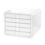 Zestaw 5 szufladek HAN iBox, ABS, A4, biały