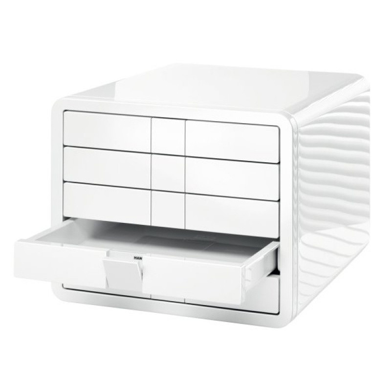 Zestaw 5 szufladek HAN iBox, ABS, A4, biały